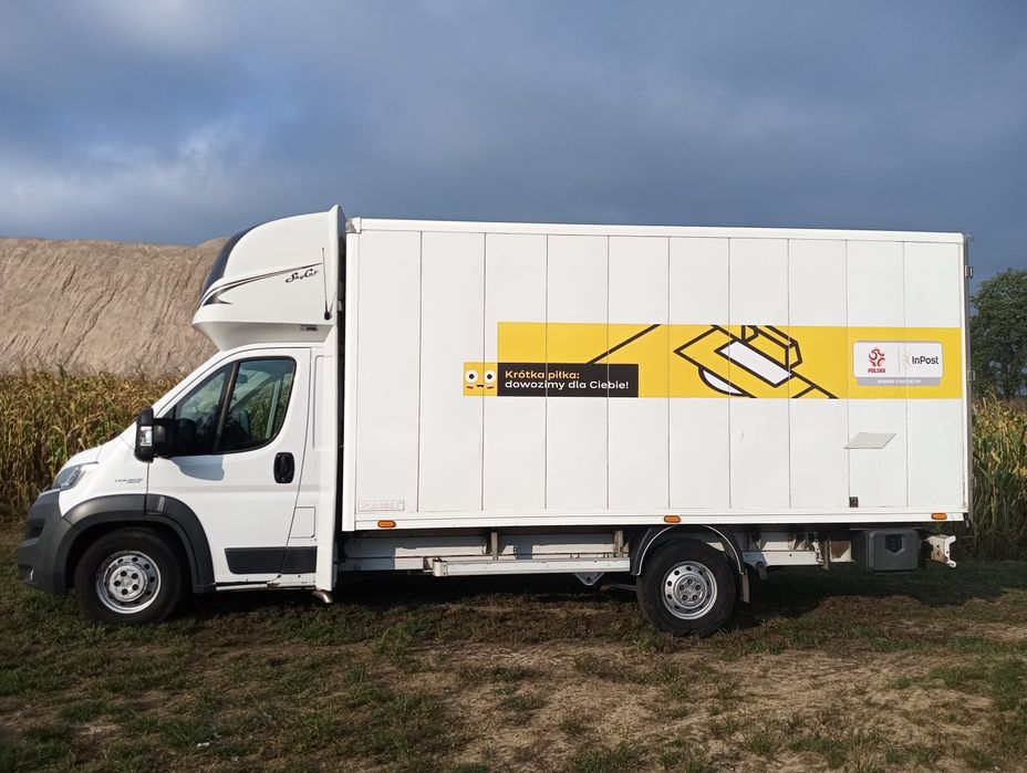 Fiat Ducato 3.0L 2015 kontener, kornik, miedzynarodowka