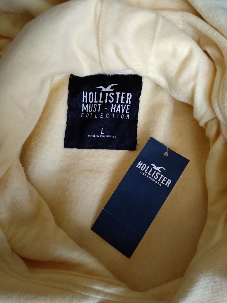 Bluza Hollister z kapturem  r. L- oryginał