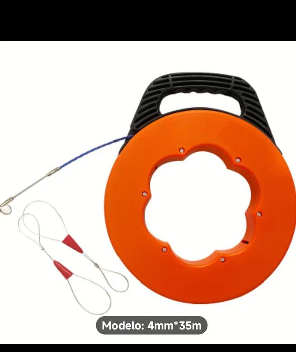 Guia fio para passagem cabos