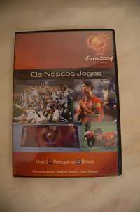 DVD original "Os Nossos Jogos - Euro 2004"