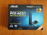 Placa PCIe Wi-Fi Asus PCE-AC51