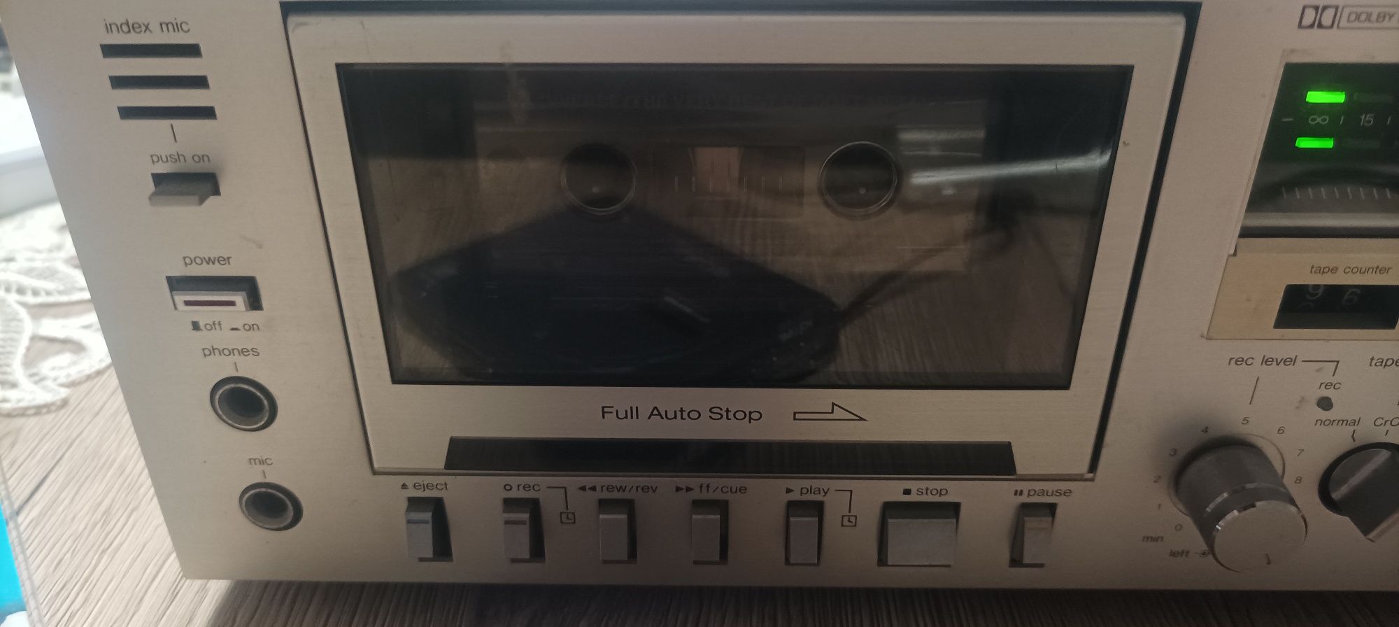 Panasonic hi-fi cassette deck reciever SG-49