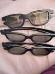 Okulary 3d pasywne 3 sztuki tanio