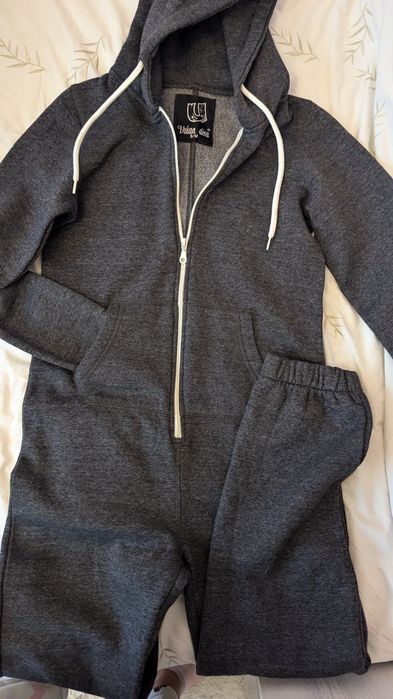 Для тех кто постоянно мёрзнет. Теплый домашний комбинезон на молнии р