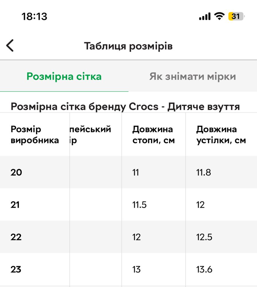 Крокси дитячі Crocs Kids Блакитні C6