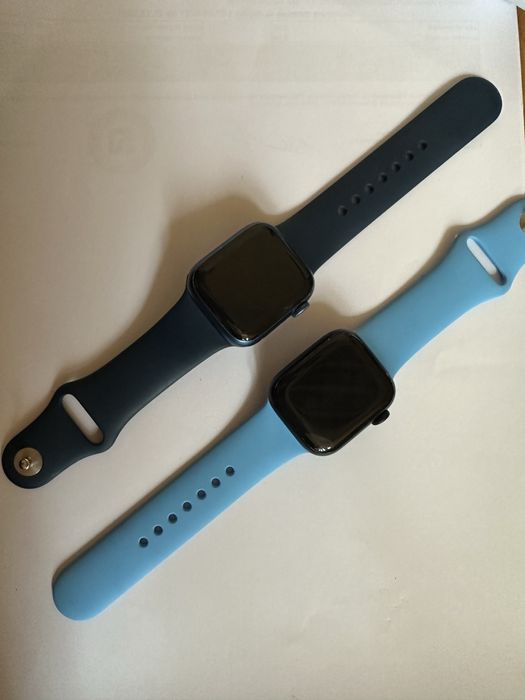 Apple watch 7 41 (2 шт) на запчастини, вбо відновлення