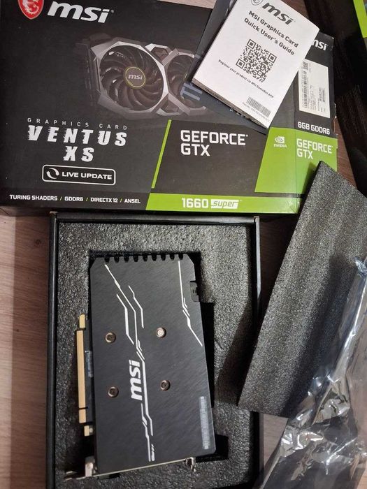 Відеокарта MSI GeForce GTX 1660 Super Ventus XS 6GB GDDR6