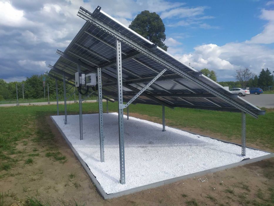 Fotowoltaika DEYE 10 kw na gruncie