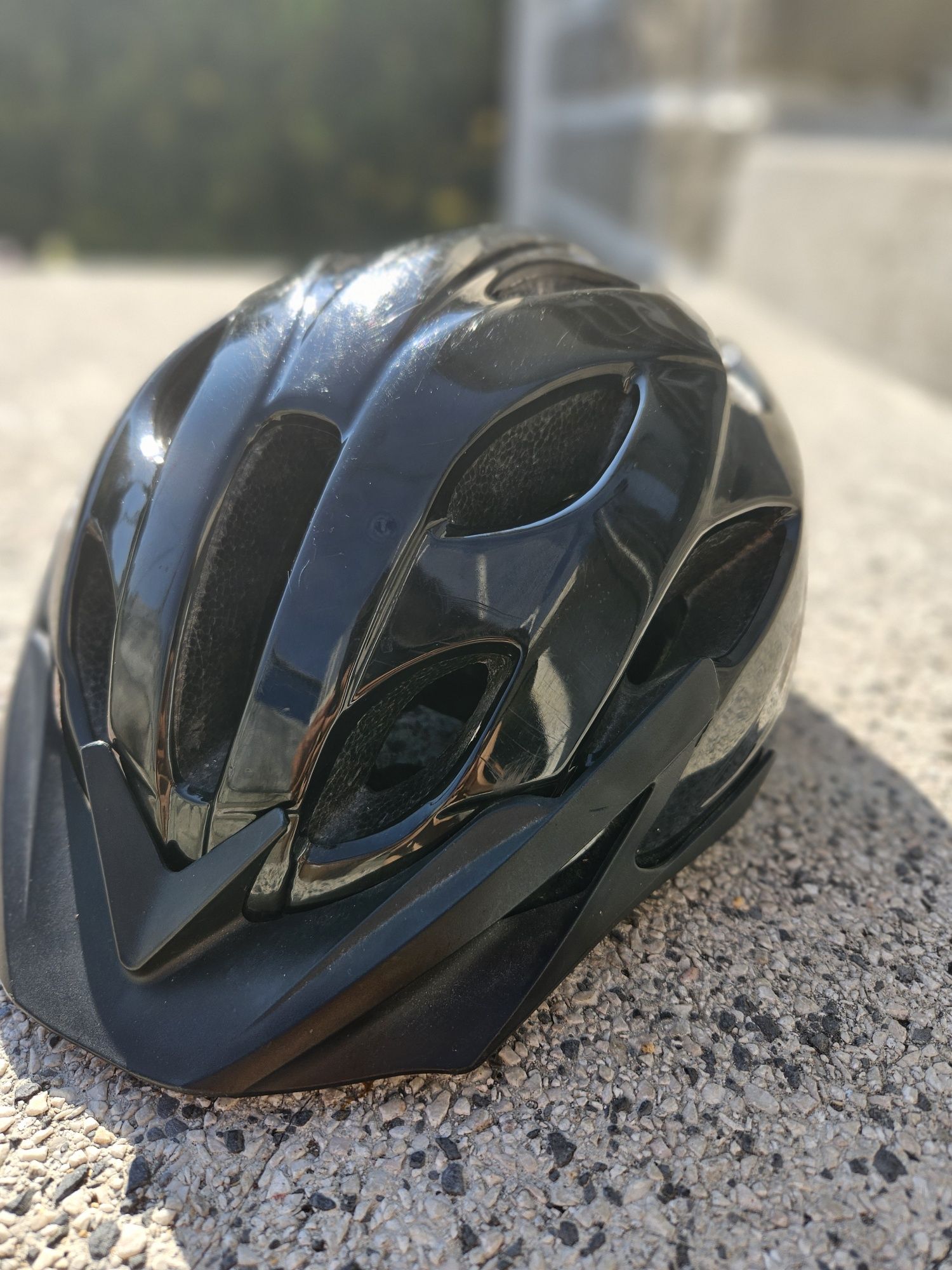 Capacete da marca rockrider