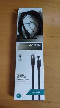 cabo coaxial antena (M-F) com 1.5 metro MITSAI