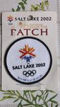 Naszywka patch Salt Lake 2002 olimpiada