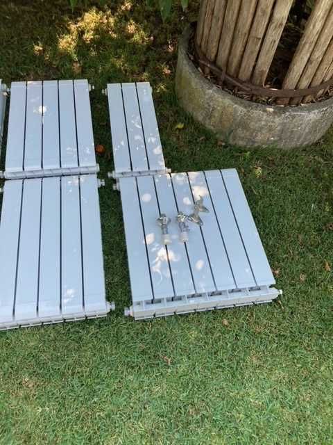Conjunto de 8 radiadores