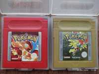 GameBoy Pokémon Vermelho e Dourado (Originais Nintendo)