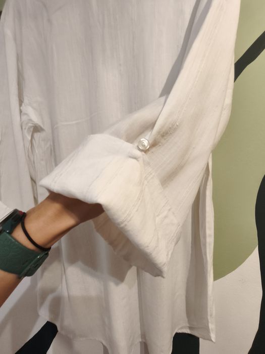 H&M bluzka tunika wiskoza akryl 34 Stan idealny