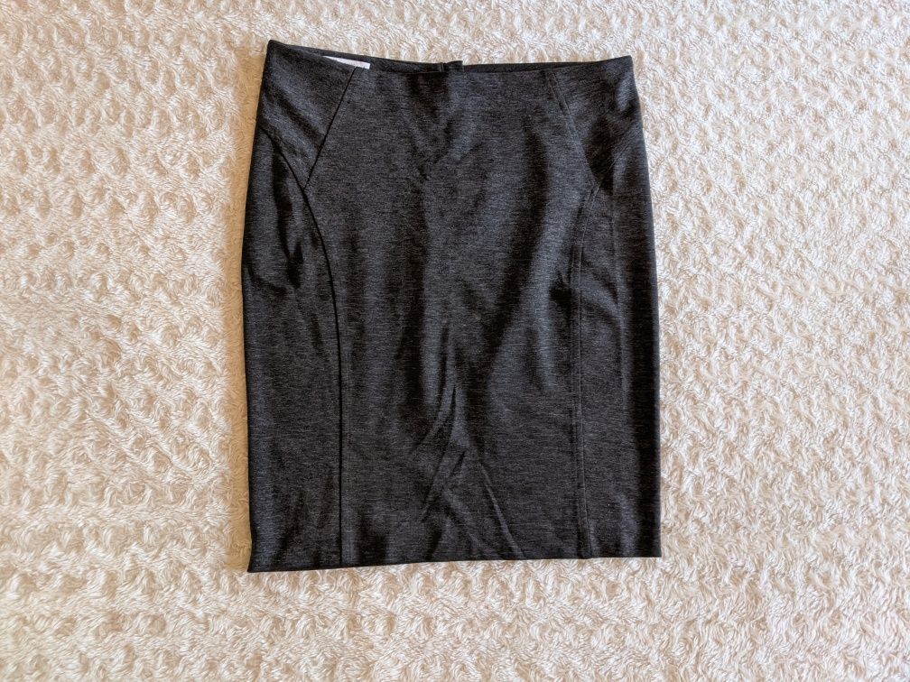 Спідниця темно-сірого кольору,, юбка розмір 44-46