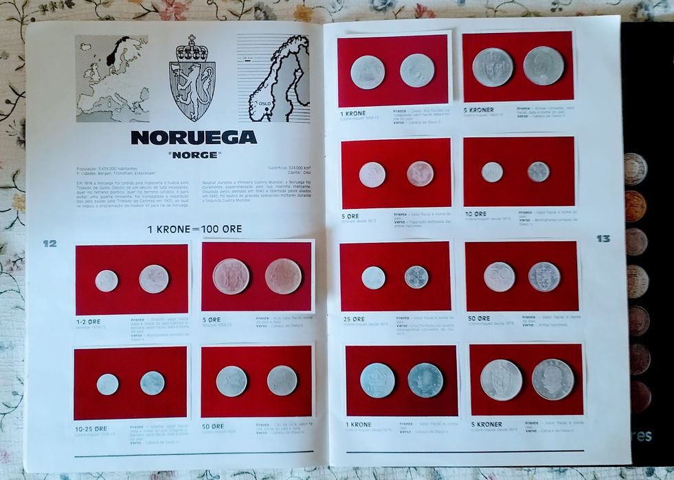 Moedas da Europa (correntes)Vol.1 e 2