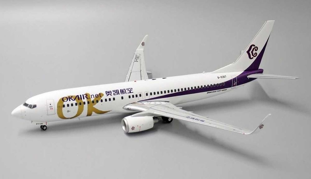 JC-Wings 1:200 Boeing 737-800 OK Air "Old" B-5367 metalowy