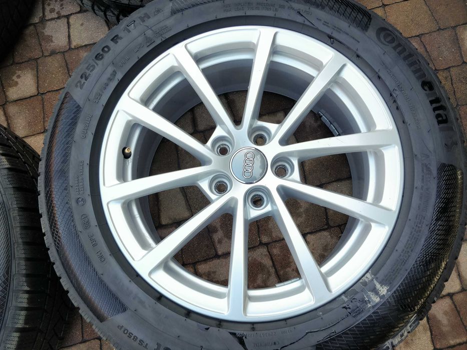 3433. Koła zimowe Audi A6 C8 oryginalne 5x112 ET36 225/60/17 2021r