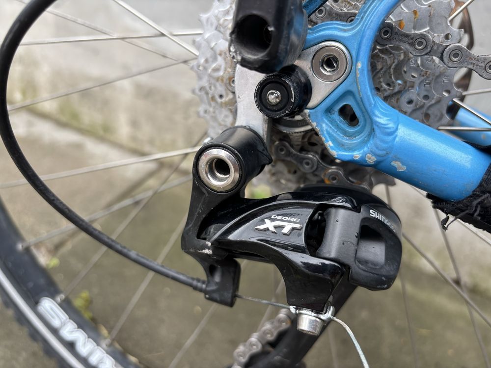 Rower gravel flat bar, deore xt, Avid db
