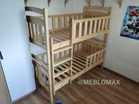 Bezpieczne Nowe łóżko piętrowe sosnowe lite drewno sosna dla dzieci