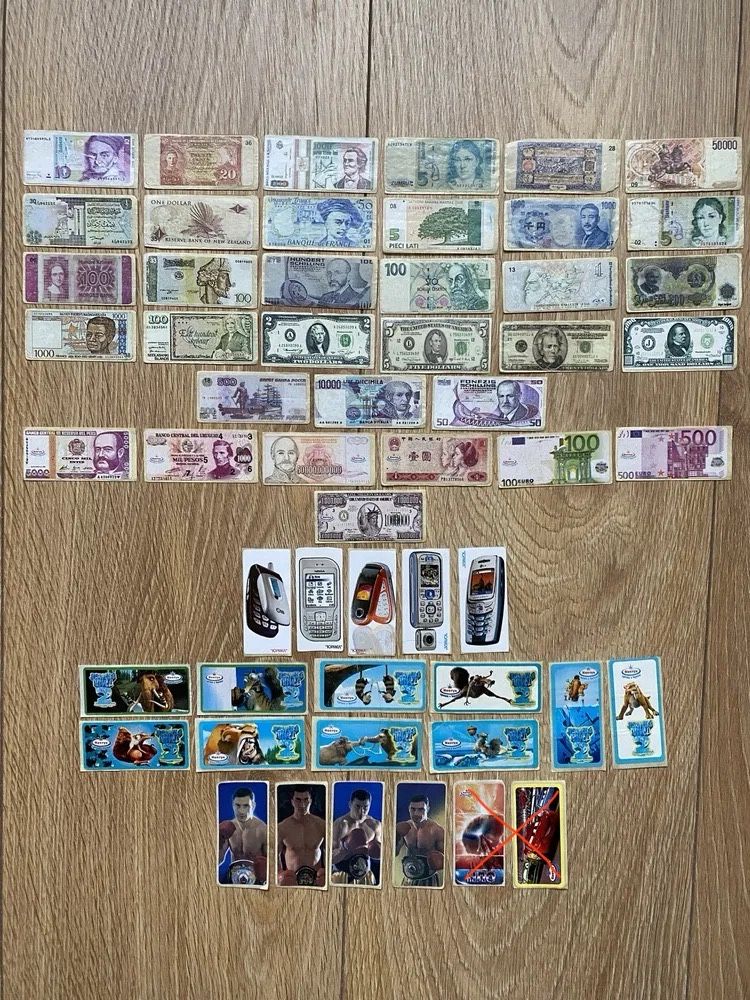 Картки/Наклейки/Tekken/Mortal Kombat/Форсаж/Супер Авто/Тачки/Гроші