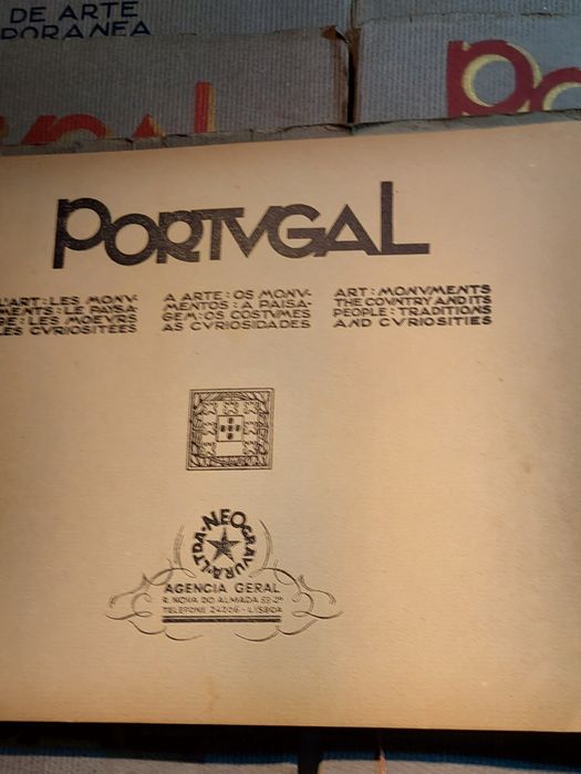 Portugal - A Arte, Os Monumentos, A Paisagem, Os Costumes (10 Volumes)