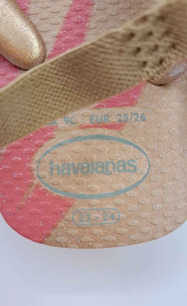 Chinelos de Praia de Bebé Havaianas NOVOS Tamanho 23-24