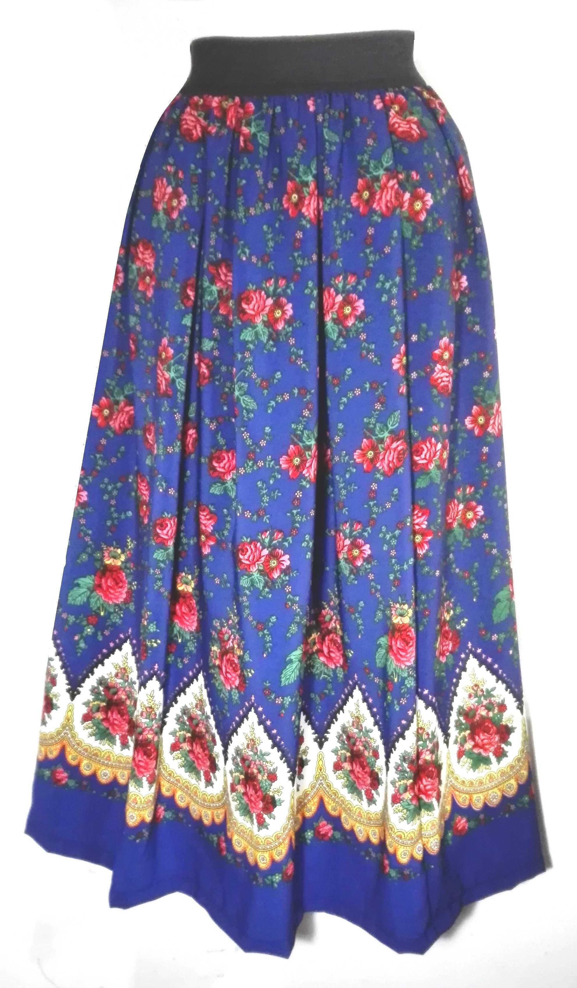 Nowa piękna spódnica góralska folk cleo rozmiary