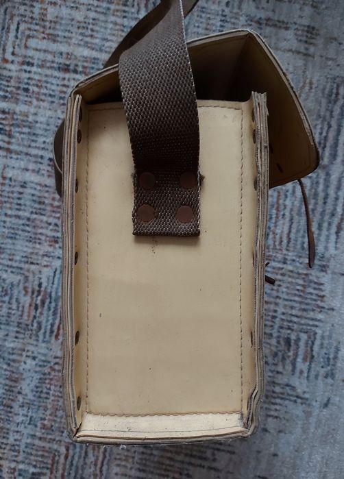 Torba monterska , skóra