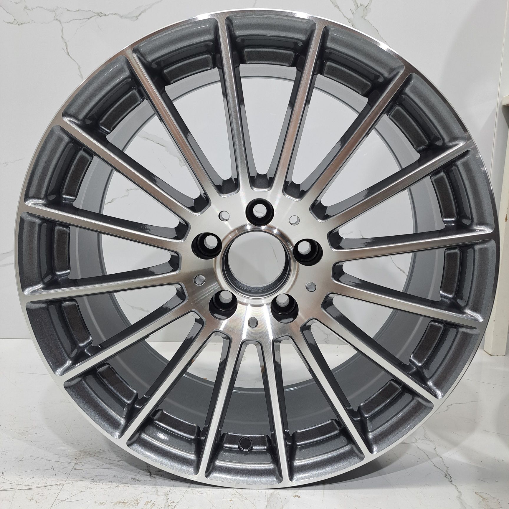 Jantes 18" LOOK Mercedes AMG turbine A B CLA GLA Vito Viano 5x112
 5z