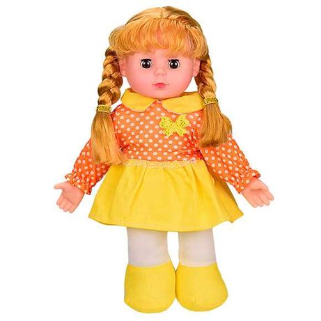 Лялька/Кукла музыкальная мягконабивная LY3001-5-6-7 на Английском 29см