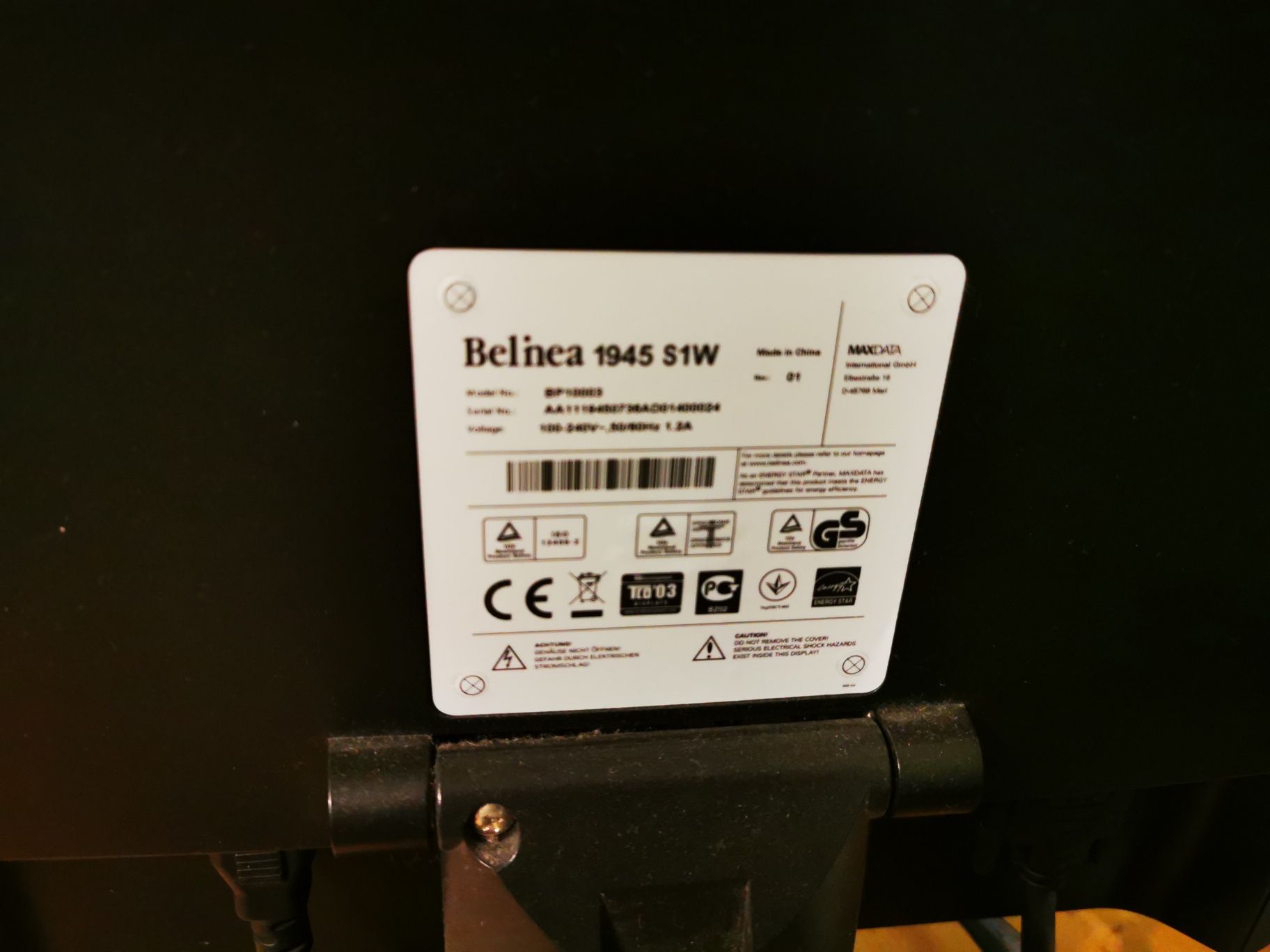 Monitor Belinea 1945 S1W