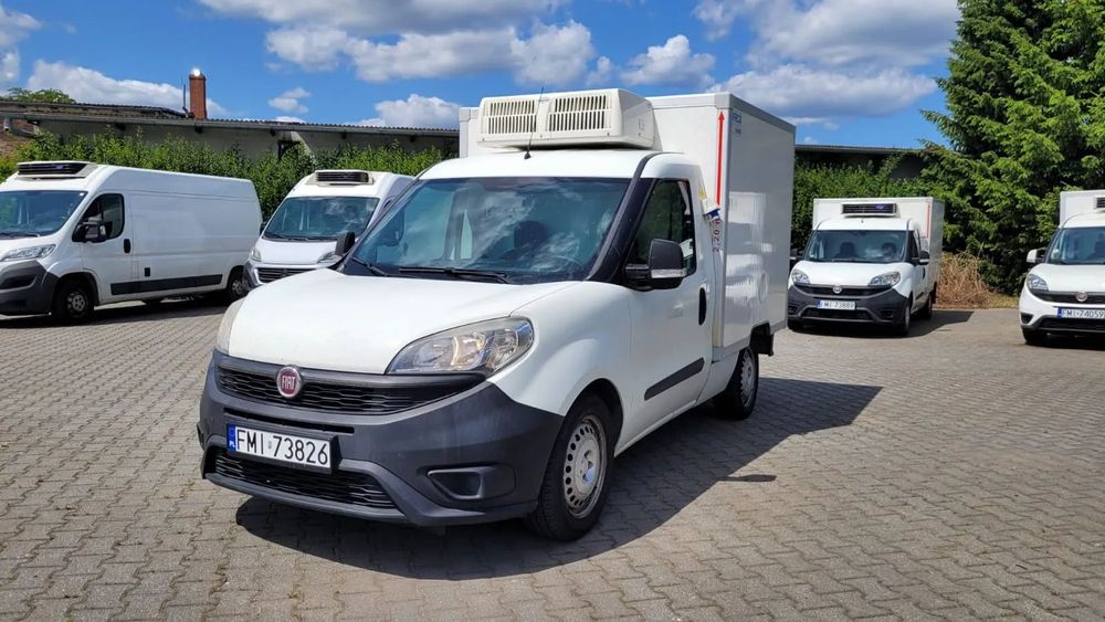 Fiat Doblo  Chłodnia Mroźnia Leki Lody Catering 172 tyś km Agregat -24 stopnie