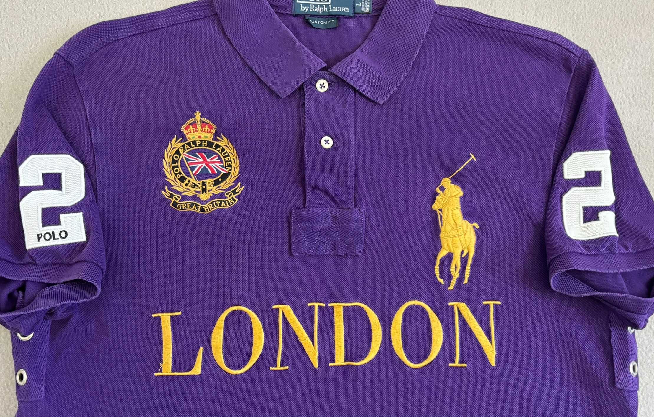 Polo Ralph Lauren London Great Britain #2 Chief Keef roz. L
