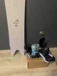 Nowy zestaw deska Nitro quiver pow 154. 2024 + wiązania union Str L