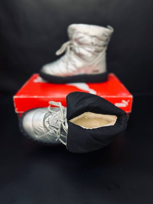 Женские дутики Пума Зимние сапоги пума зимові Сноубутси Пума зимові