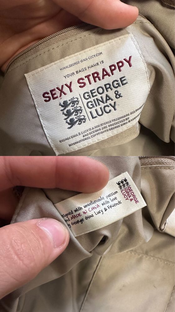Сумка GGL George Gina & Lucy sexy strappy