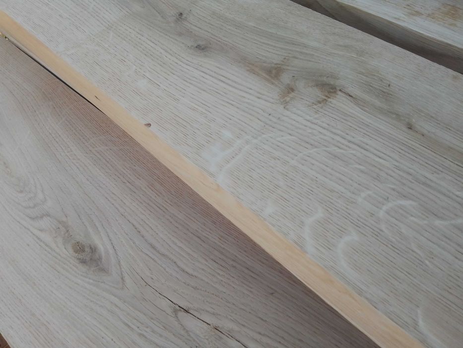 Dębowa deska 90 cm x 14 cm x 4,5 cm  - heblowana