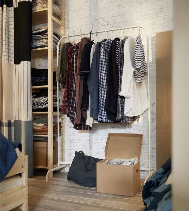 Chariot cabide MULIG Ikea