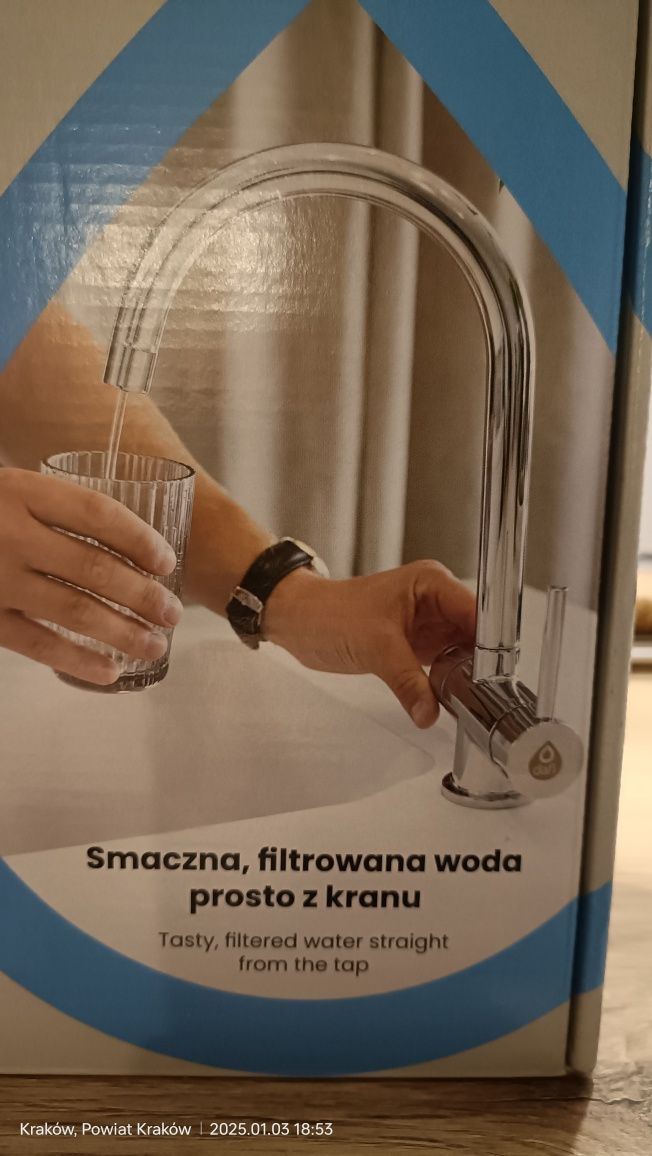 Sprzedam nowy kran systemu filtrującego Dafi