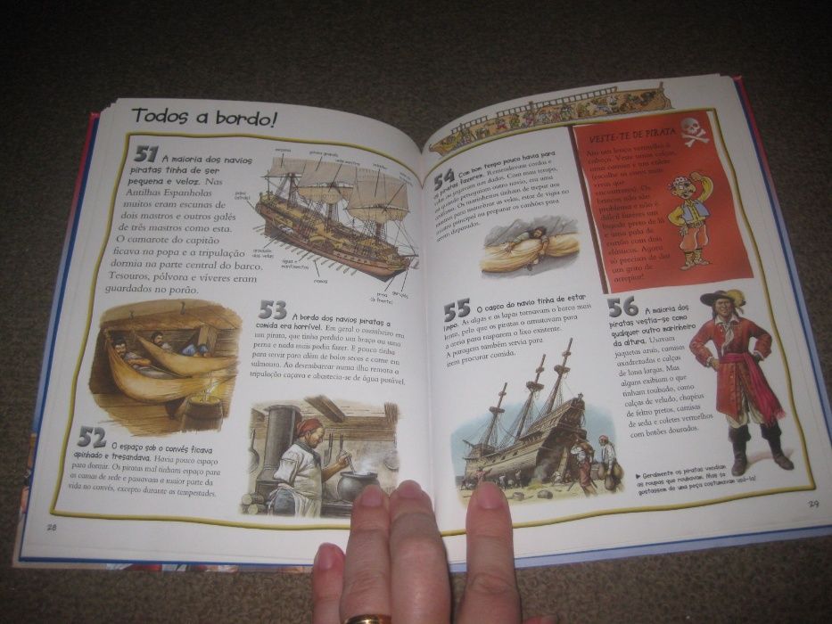 Livro “100 Coisas Que Deves Saber Sobre Os Piratas”