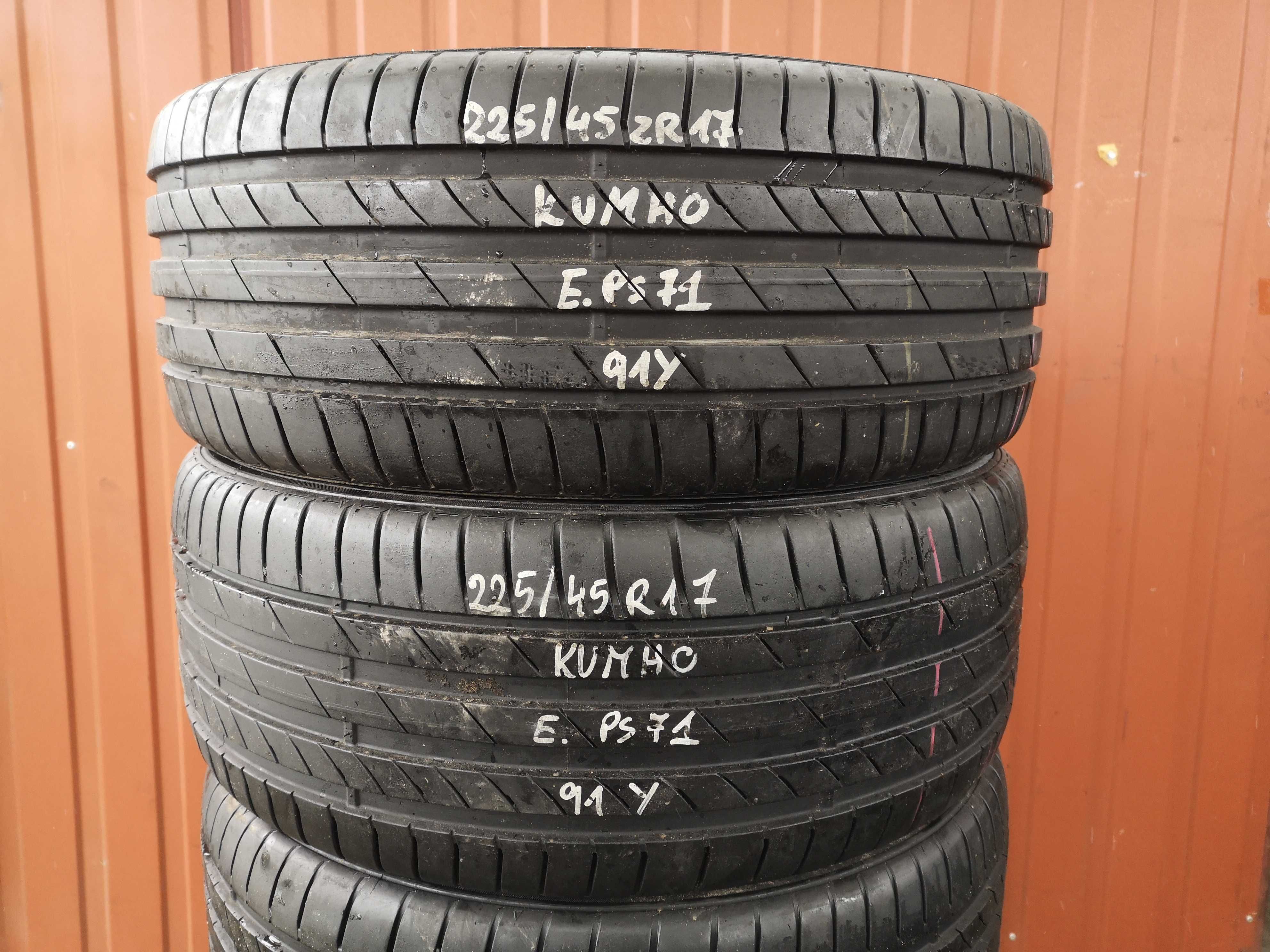 225/45 ZR17 91Y - Kumho Ecsta Ps 71 (4 sztuki)