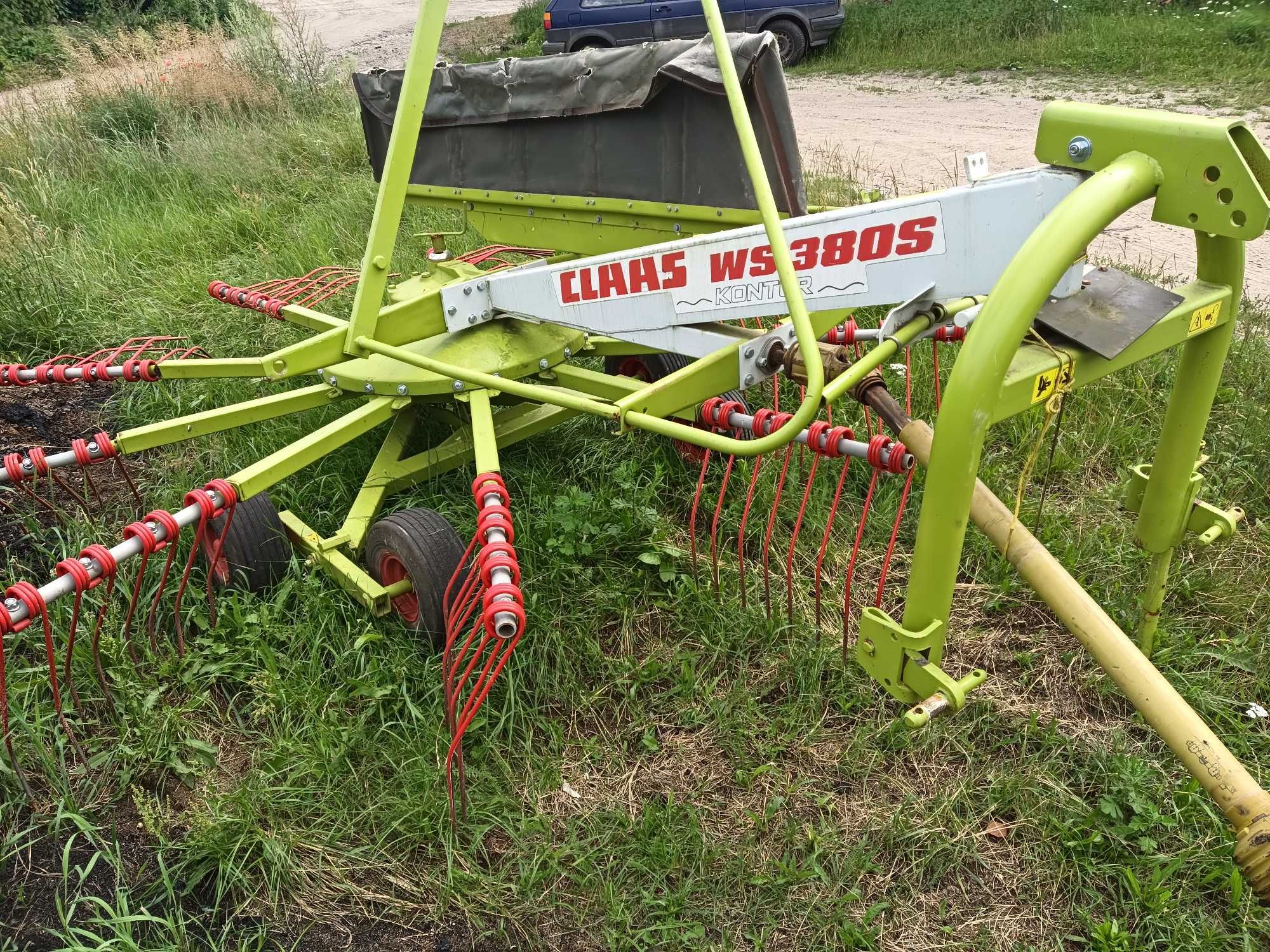 zgrabiarka class claas liner Ws contur 330 380/c 360 tandem z niemiec