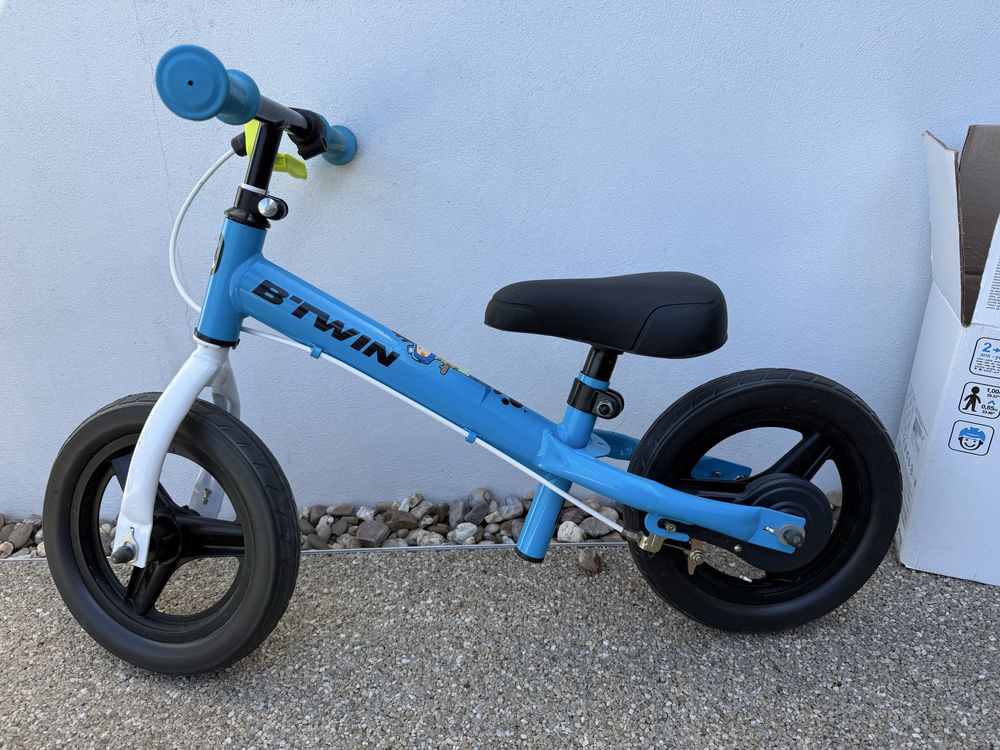 Bicicleta equilibrio B’twin 10” azul