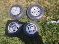 Koła quad 10" 4x110 opony szosowe