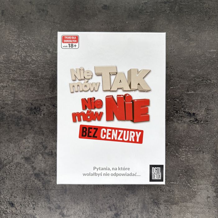 gra Nie mów TAK Nie mów NIE bez cenzury