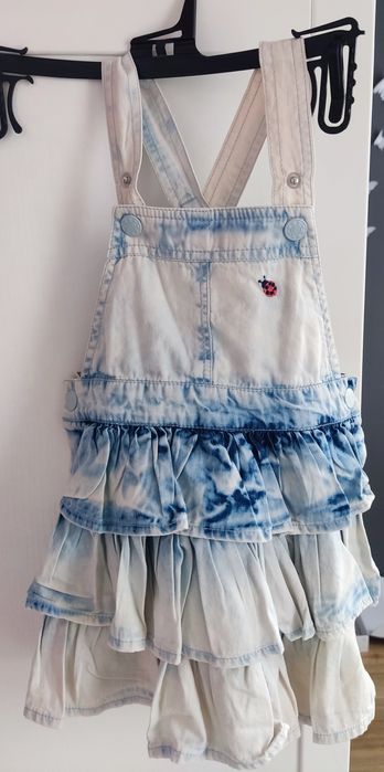 Sukienka ogrodniczka Nowa z metką 92