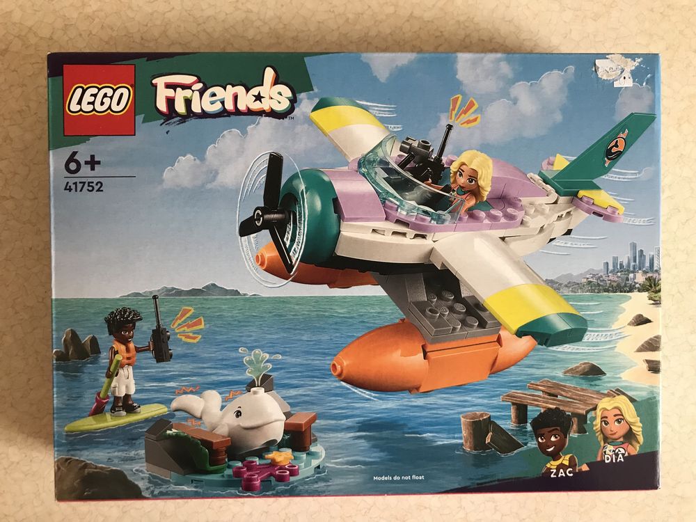 Lego Friends Hydroplan ratunkowy samolot 41752