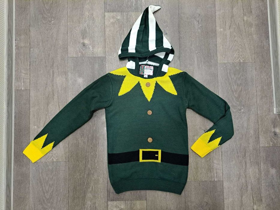 Кофта новорічна новогодняя ельф