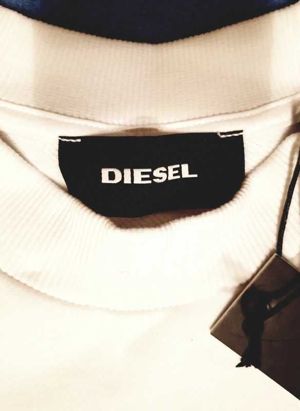 Biała bluza DIESEL M